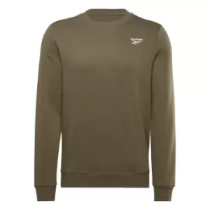 Image of Reebok ID Logo Crewneck Sweatshirt Mens - Green