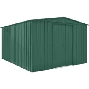 Image of Lotus - 10x6 Heritage Green Metal Apex Shed - Heritage Green