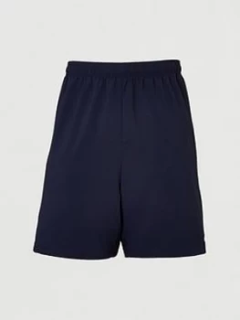 Image of Adidas Plus Size Essential 3-Stripe Chelsea Shorts - Navy