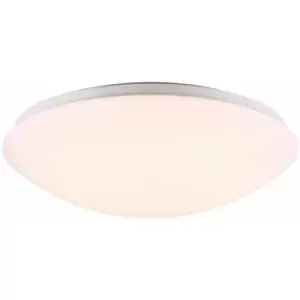 Image of Nordlux Ask 36cm LED Dimmable Flush Ceiling Light White, 3000K