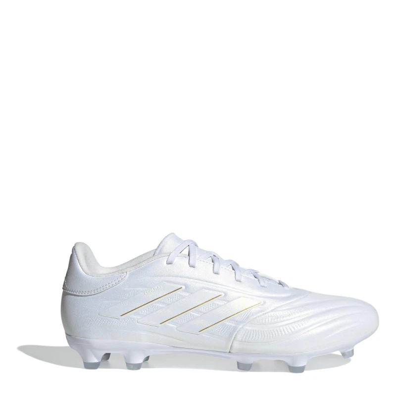 Image of adidas Copa Pure 2 League Firm Ground Football Boots White/Wht/Gold male 6 (39.3)