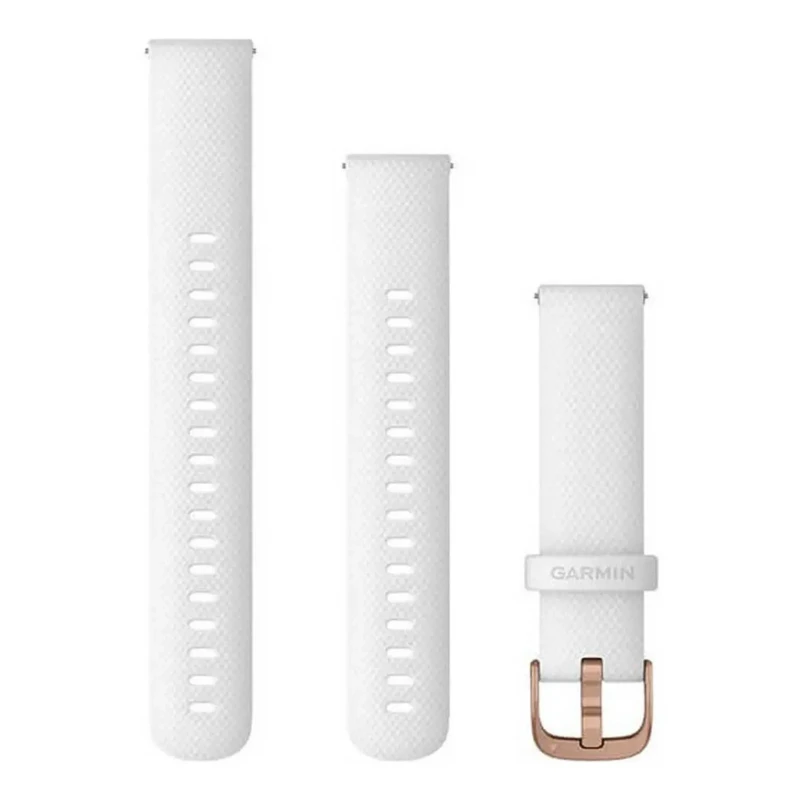 Image of Garmin 010-12932-0F Quick Release Strap (18mm) White Watch