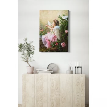 Image of Kanvas Tablo (50 x 70) - 284 Multicolor Decorative Canvas Painting