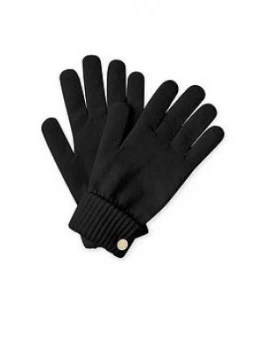 Image of Katie Loxton Chunky Knit Gloves - Black