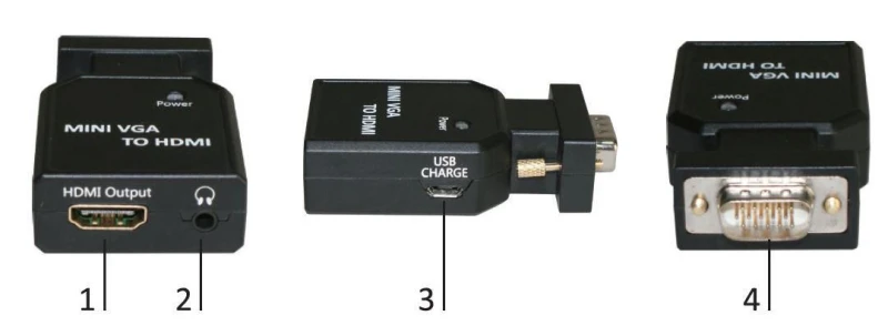 Image of Microconnect MC-CONMVGAHM video signal converter