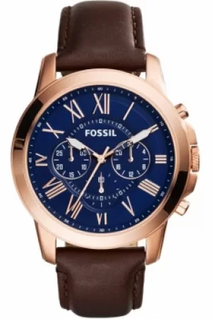Image of Mens Fossil Grant Chronograph Watch FS5068