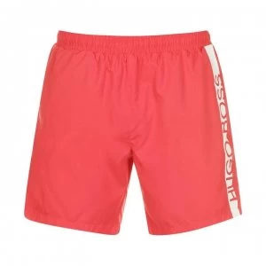 Image of Hugo Boss Dolphin Swim Shorts Red Size L Men