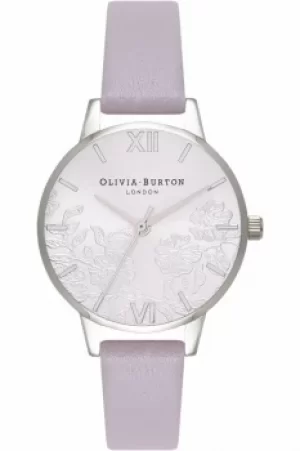 Image of Ladies Olivia Burton Lace Detail Watch OB16MV76
