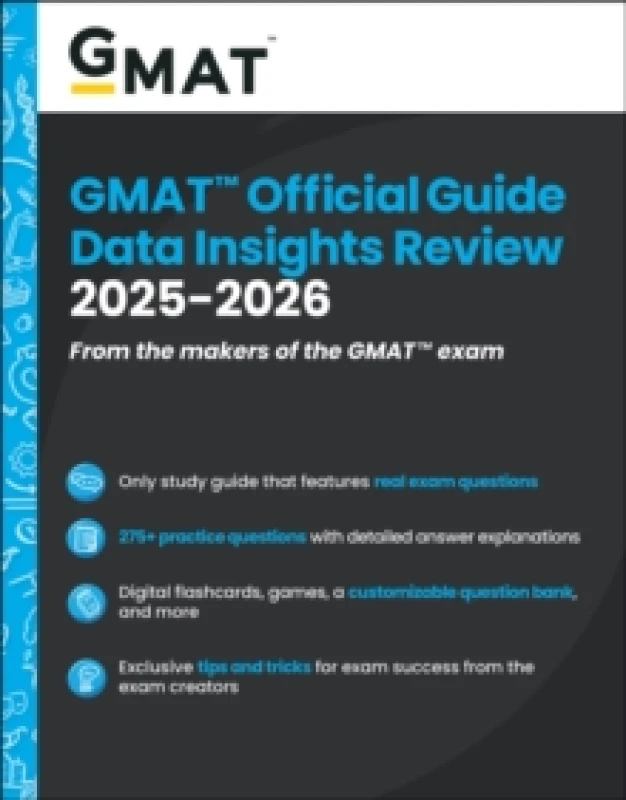 Image of GMAT Official Guide Data Insights Review 2025-2026 : Book + Online Question Bank Paperback / softback