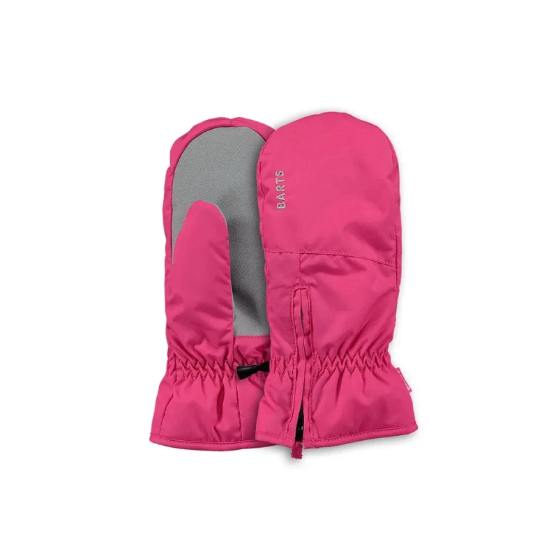 Image of Barts Zip-up ski mittens for kids Barts Rose Unisex Taille 6 0288-12
