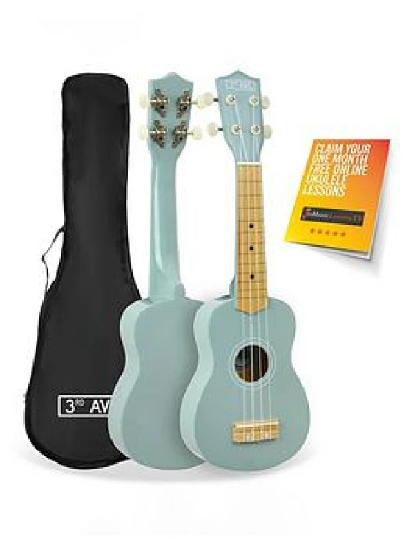 Image of 3Rd Avenue Soprano UKulele - Pastel Blue STX40BPL