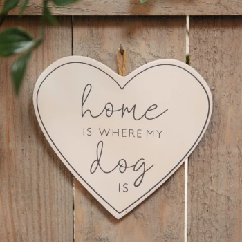 Image of Best of Breed Wooden Plaque - Where My Dog Is
