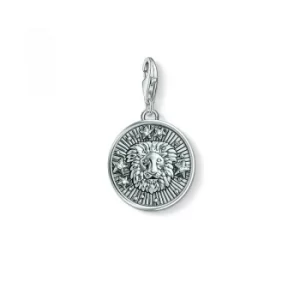 Image of Ladies Thomas Sabo Sterling Silver Charm Club Zodiac Sign Leo Charm