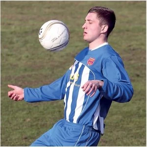 Image of Precision Valencia Shirt 30-32 Royal/White