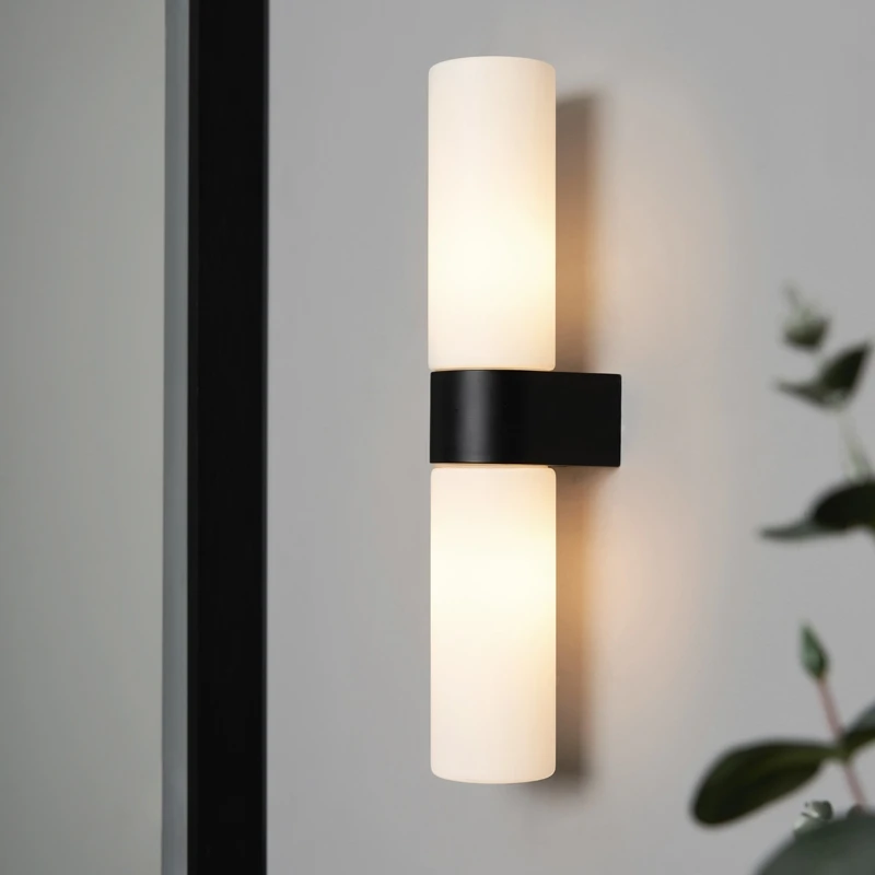 Image of Spa Cuco Up and Down Wall Light Matte Black