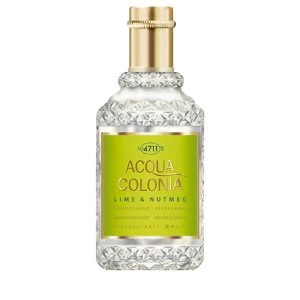 Image of 4711 Acqua Colonia Lime & Nutmeg Eau De Cologne Unisex 50ml