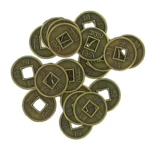 Image of Feng Shui Chinese Medium Coin Set of 20