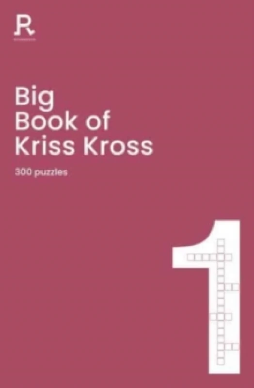Image of Big Book of Kriss Kross Book 1 : a bumper kriss kross book for adults containing 300 puzzles Paperback / softback