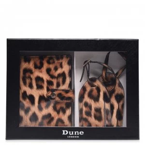 Image of Dune London Passport Holder - LEOPARD Patent