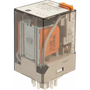 Image of 60.13.8.230.0040 230V Relay (11-Pin) 3PDT AC - Finder