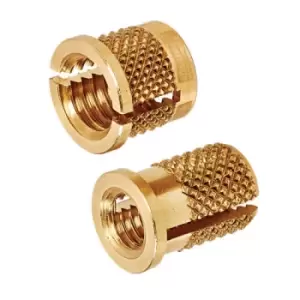 Image of Trend Threaded Insert for Plastics M6 Thread Pack of 50