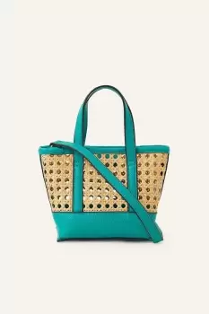 Image of Mini Rattan Handheld Bag