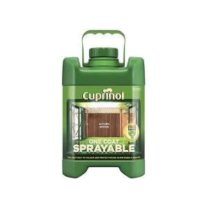 Image of Cuprinol Spray Fence Treatment Rich Cedar 5 litre