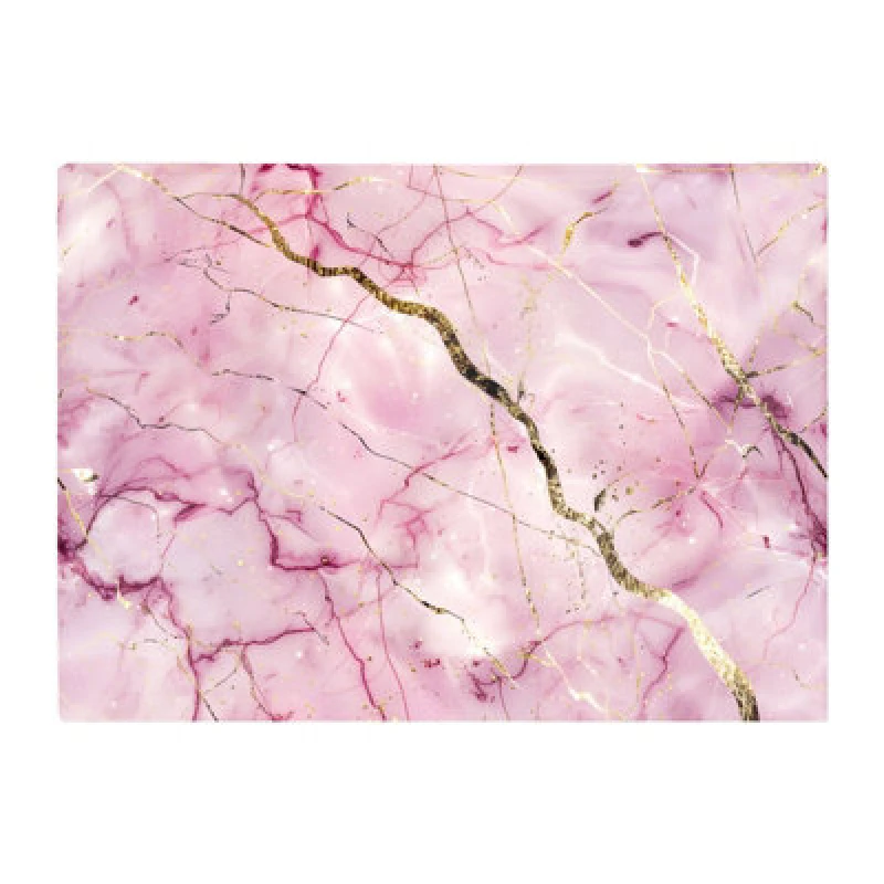 Image of Warren Reed Designer Polished Rose Marble Effect Chopping Board