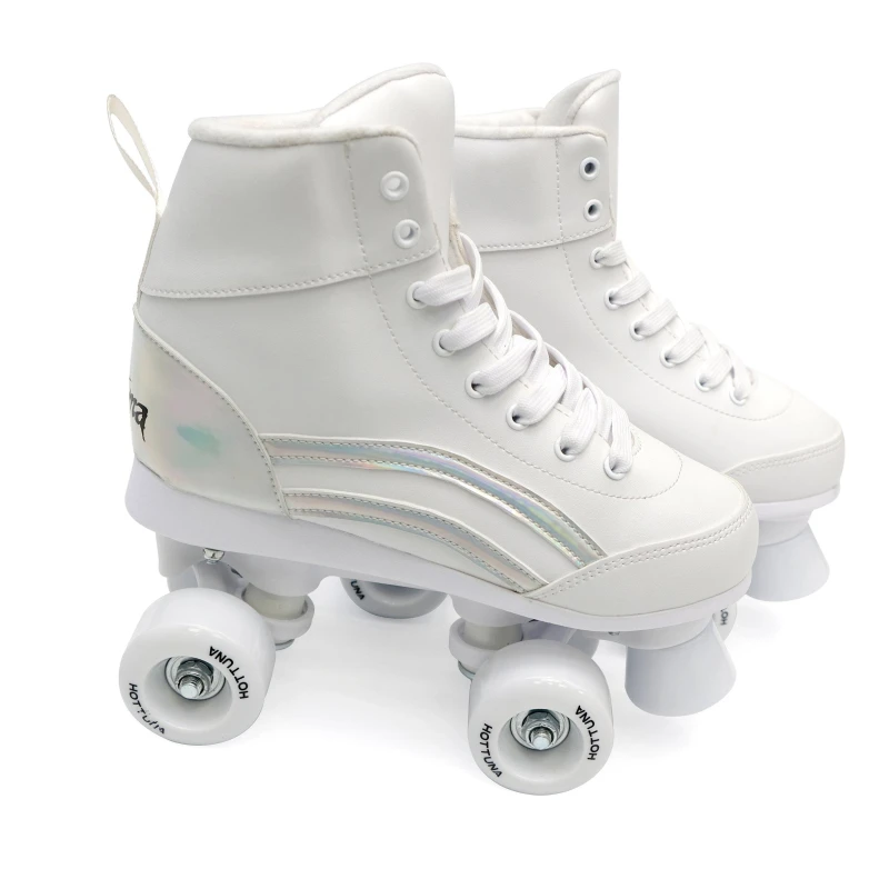 Image of Hot Tuna HotTuna Retro Quad Skates Junior Rainbow female C12 (31)