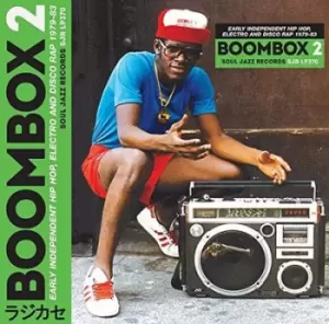 Image of Boombox 2 Early Independent Hip Hop Electro and Disco Rap 1979-83 by Various Artists CD Album