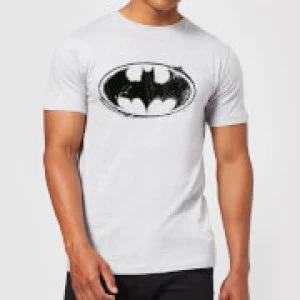 Image of DC Comics Batman Sketch Logo T-Shirt - Grey - 4XL
