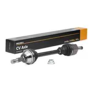Image of RIDEX Drive shaft 13D0134 CV axle,Half shaft VW,SEAT,GOLF II (19E, 1G1),Caddy II Kastenwagen (9K9A),Jetta II (19E, 1G2, 165),Polo Variant (6V5)