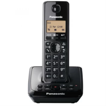 Image of Panasonic KX-TG2721EB Cordless Phone With Answering Machine