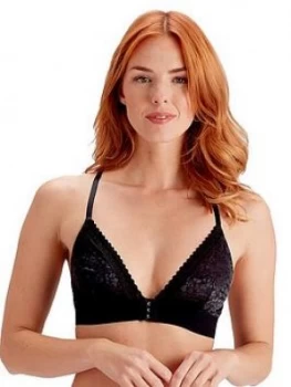 Image of Pretty Polly Non Wired Triangle Bra - Black
