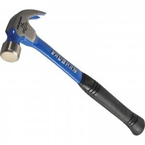 Image of Vaughan Steel Eagle Solid Claw Hammer 450g