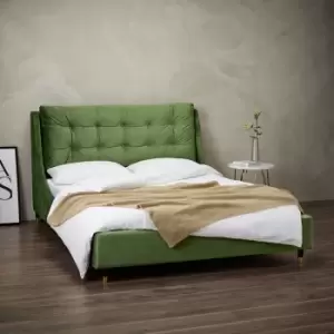 Image of Sloane King Size Bed Green