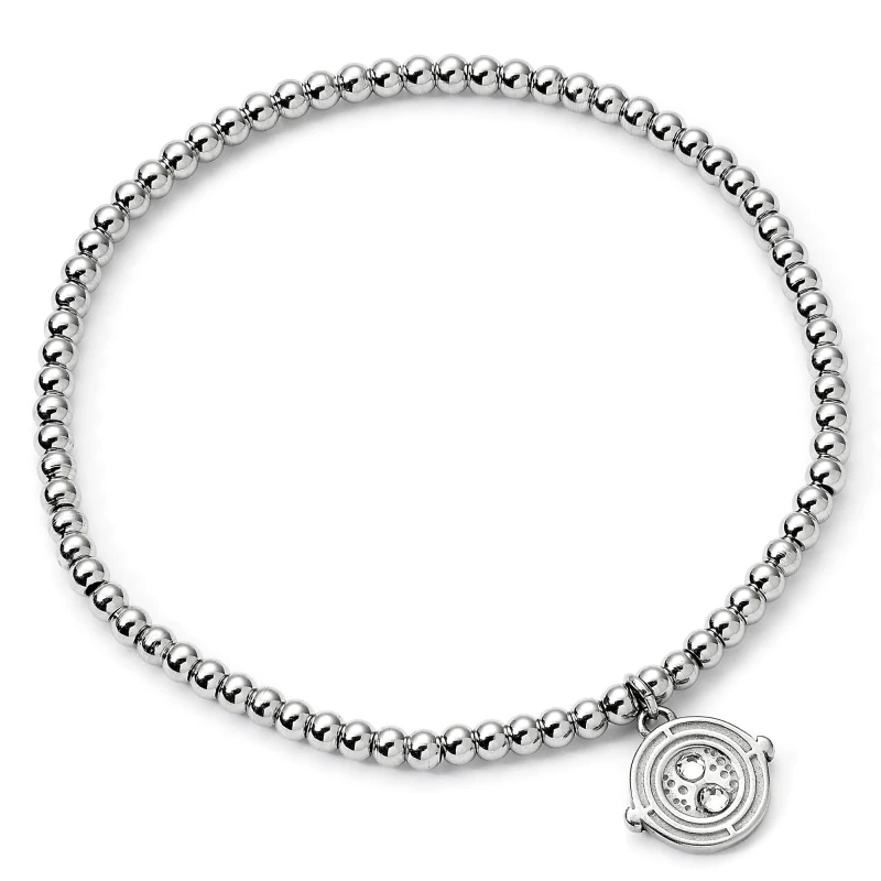 Image of Harry Potter Stainless Steel Time Turner Ball Bead Bracelet