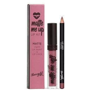 Image of Barry M Matte Me Up Lip Kit Bespoke