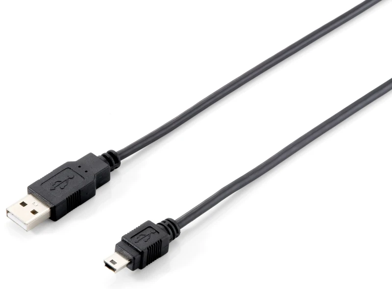 Image of Equip USB 2.0 Type A to Mini-B Cable. 1.8m