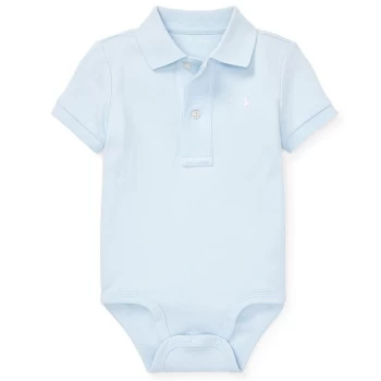 Image of Polo Ralph Lauren Polo Bodysuit Infant Boys - Light Blue