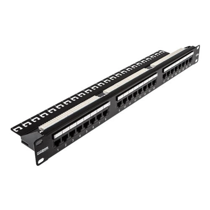 Image of Cablenet Cablenet 24 Port Cat5e UTP 1u Patch Panel 72-3391