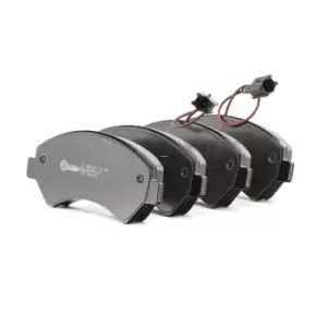 Image of BREMBO Brake pad set PRIME LINE P 61 118 Brake pads,Brake pad set, disc brake FIAT,PEUGEOT,CITROEN,Ducato Kastenwagen (250_, 290_)