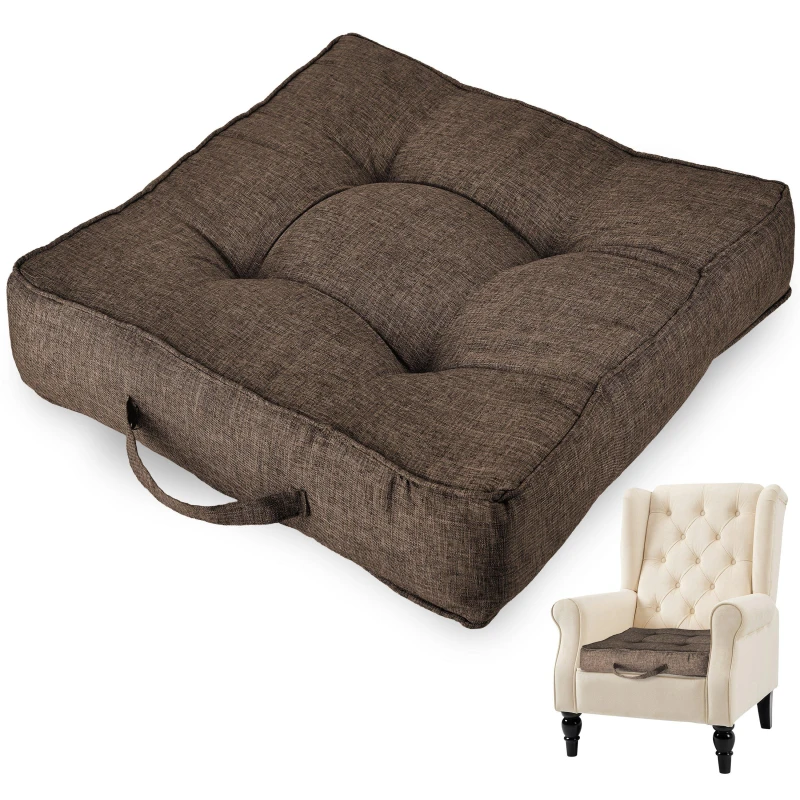 Image of Emma Barclay Booster Seat Pad Jumbo Waterproof Extra-large Chocolate unisex One Size