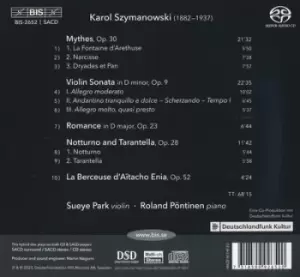 Image of Karol Szymanowski - Szymanowski: Mythes: Music for Violin & Piano CD Album - Used