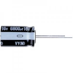 Image of Nichicon UVY2A010MDD Electrolytic capacitor Radial lead 2mm 1 100 Vdc 20 x L 5mm x 11mm