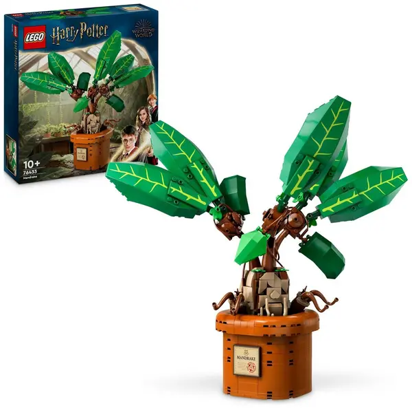 Image of LEGO LEGO Harry Potter Mandrake Magical Plant Toy Figure 76433