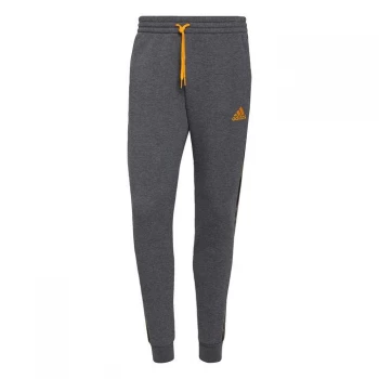 Image of adidas Essentials Fleece Camo-Print Joggers Mens - Dark Grey Heather / Semi Solar
