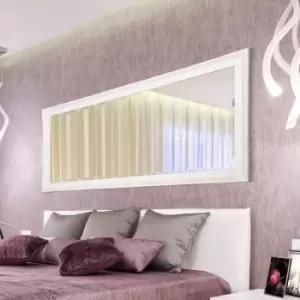 Image of MirrorOutlet Kingsbury White Classic Dress Mirror 168 X 76 Cm