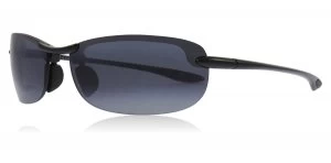 Image of Maui Jim Makaha Sunglasses Gloss Black G805 Polariserade 64mm