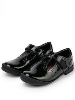 Image of Kickers Girls Bridie T Velcro Shoe